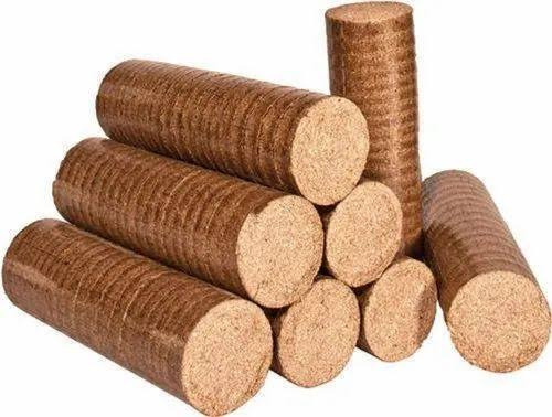 Sawdust biomass briquettes
